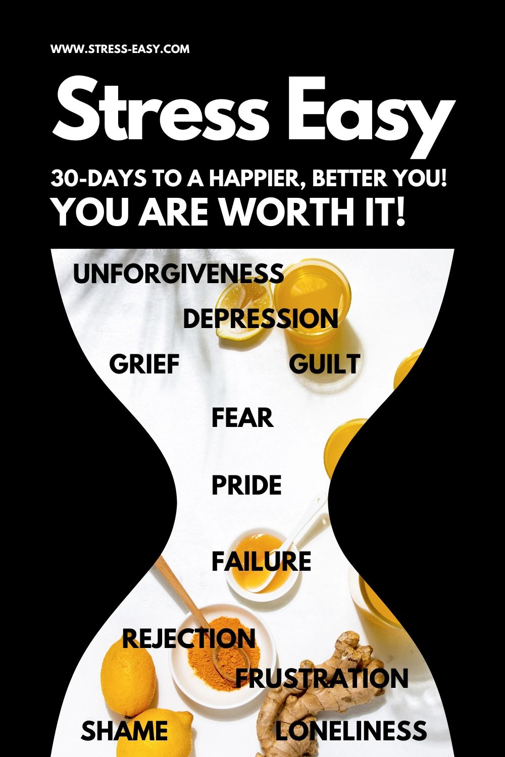 Stress Easy Program — available at She Talks Purpose